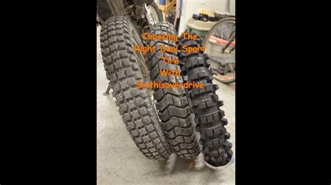 This article doesn't have much to do with the dealer expo. Which Dual Sport Tire Is Right For You With 6IOD - YouTube