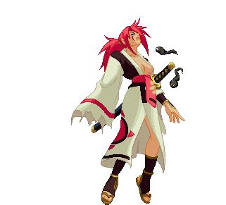 Baiken Arc System Works Guilty Gear Animated Animated Gif Lowres