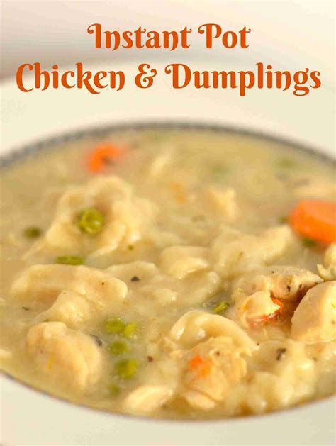 Instant Pot Chicken And Dumplings Recipe Guide For Geek Moms