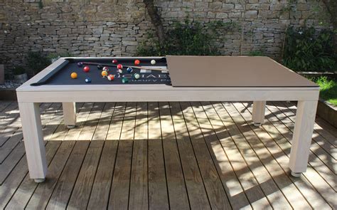 Set aside the pockets as well. Outdoor Pool Table - Luxury Pool Tables - Pool Dining ...