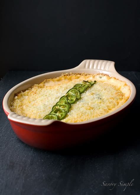 Cheesy Baked Jalapeno Popper Dip Savory Simple