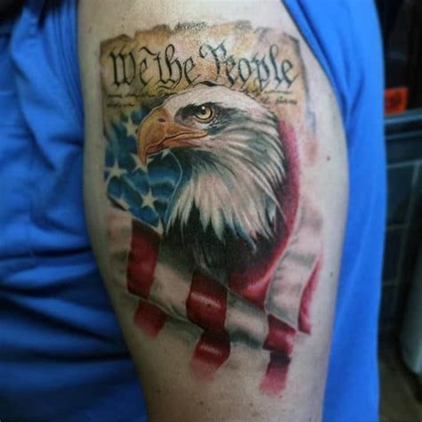 60 We The People Tattoo Designs For Men Constitution Ink