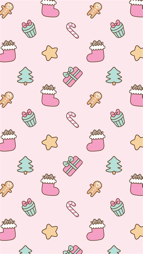 Cute Christmas Theme Wallpapers Wallpaper Cave
