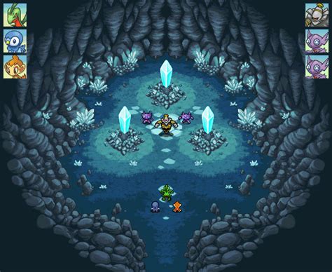 Crystal Cave Pixelart Mysterydungeon