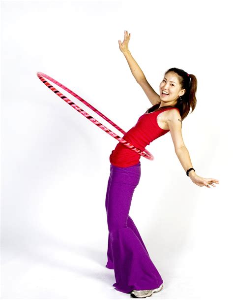 Hula Hoop Dancing Woman Free Image Download