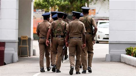 Sri Lankas Top Police Officer Arrested Srilanka Weekly