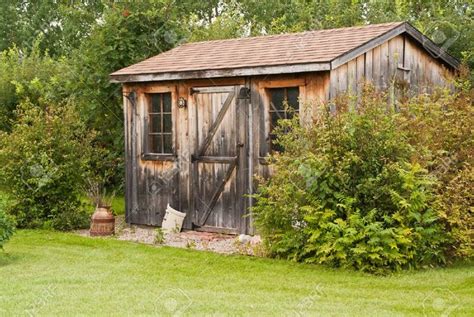A Charming Rustic Garden Shed Made From Reclaimed Timber Barn