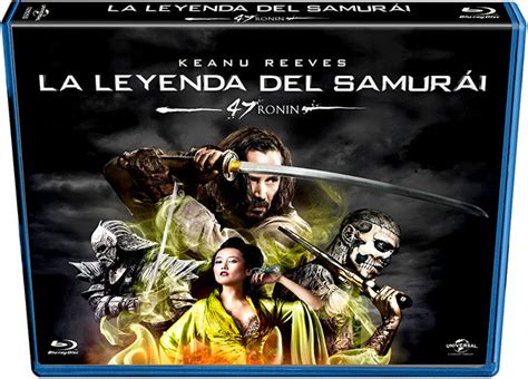 Carátula De La Leyenda Del Samurái 47 Ronin Edición Horizontal Blu Ray
