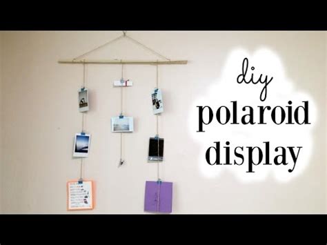 See more ideas about poloroid, poloroid camera, polaroid pictures. How I Display Polaroid Pictures | DIY Polaroid Display ...