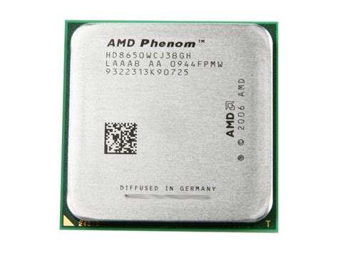 Amd Phenom 8650 Phenom X3 Toliman Triple Core 23 Ghz Socket Am2 95w
