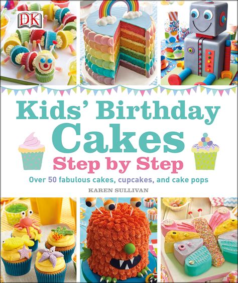 Prepare your ultimate vanilla cake batter, dye it pink with your wilton pink icing color, and pour it into a 10 round cake pan. Kids' Birthday Cakes Step by Step | Penguin Books Australia