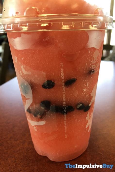 Quick Review Taco Bell Watermelon Freeze The Impulsive Buy