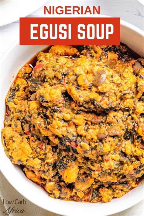 Egusi soup is native to the westerners in nigeria (the yorubas) but it's loved and enjoyed by most nigerians. Egusi Soup | Recipe | Paleo soup recipe, Nigerian recipes