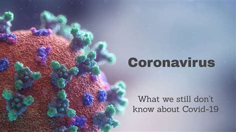 Coronavirus What We Still Dont Know About Covid 19 Youtube
