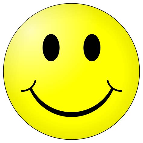 Want something to smile about? Smiley PNG