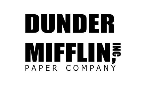 The Office Dunder Mifflin Logo Tv Show Digital Art By Andrea Fine