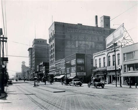 Historic Photos Of Flints Famous Bricks Saginaw Street Repaved 75