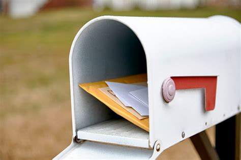 Open Mailbox With Letters Inside Stock Photo Download Image Now Istock