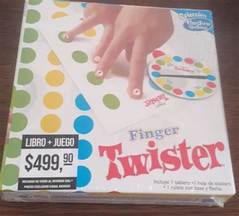 Hasbro Coleccion Nº04 Finger Twister Para Dedos Ed Clarin Meses Con