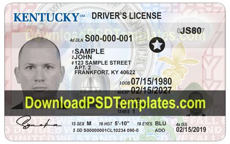 Fake Driving License Templates Psd Files In 2020 Driving License