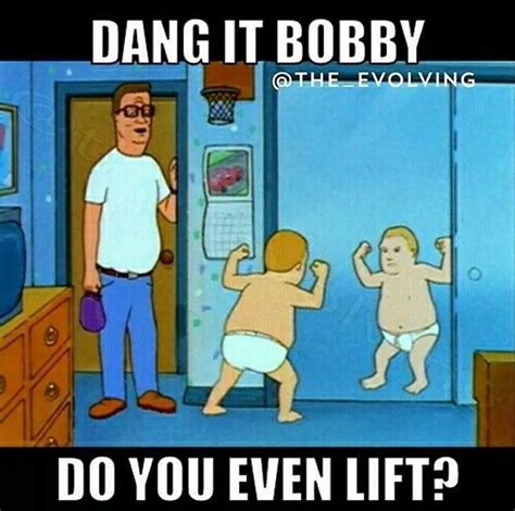 Pin By Jovani Goins On Fitness Humor King Of The Hill Bobby Hill Funny