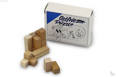 Mini 3d Puzzle Ostfriesenpuzzle Nachhaltiges Aus Sozialen Manufakturen