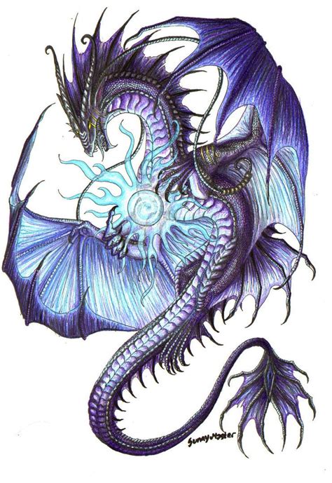 Magic By Sunima On Deviantart Celtic Dragon Tattoos Dragon Artwork