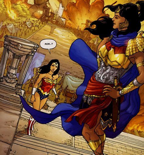 Hippolyta And Diana Comics Comics Story Wonder Woman