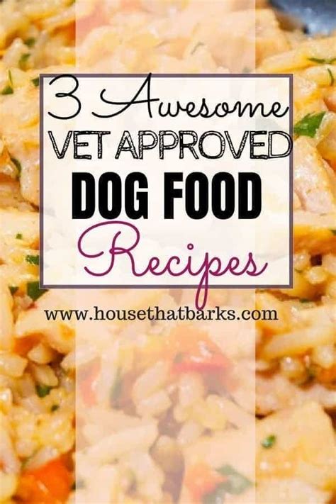 Maybe you would like to learn more about one of these? Vet Approved: 3 Awesome and Easy Homemade Dog Food Recipes
