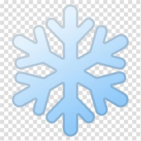 Snowflake Emoji Computer Icons Ice Snowflake Transparent Background