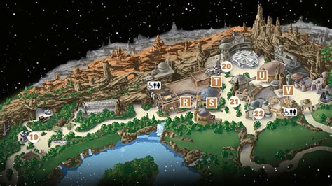 Plan Your Disneyland Visit With This Map Of Star Wars Galaxys Edge
