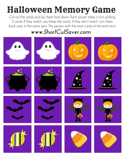 Halloween Game Printables