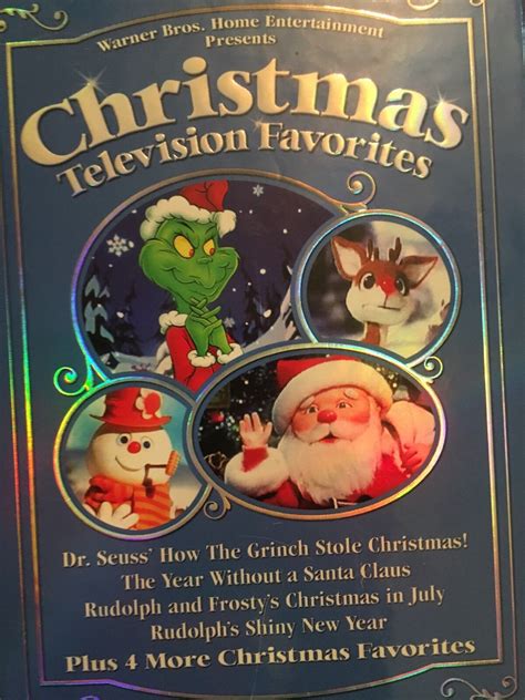 Christmas Television Favorites Dvd 2007 4 Disc Set 85391160779 Ebay