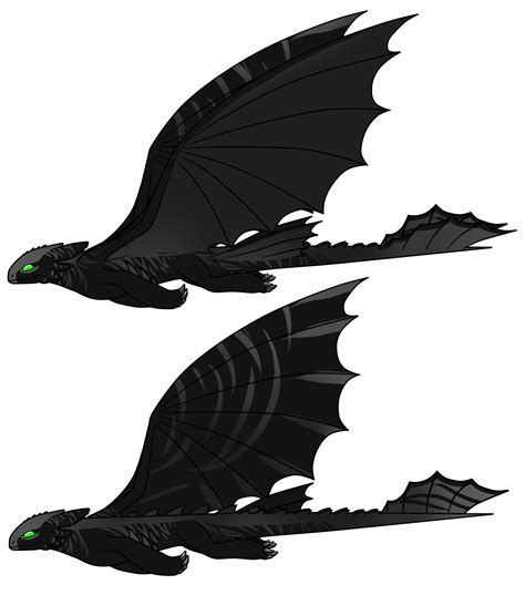 Night Fury Png Transparent Image Download Size 1758x1993px