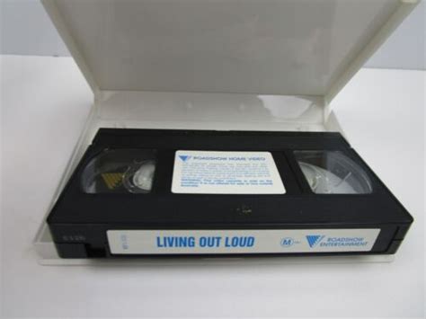 Living Out Loud Vhs Tape Vintage Video Movie M 1998 Ebay