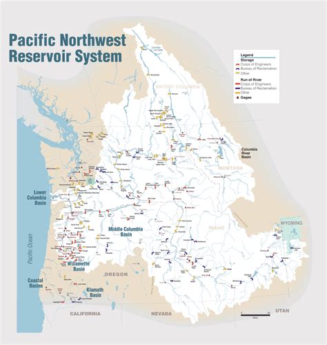 Visual Pacific Northwest Reservoir System Infographictv Number