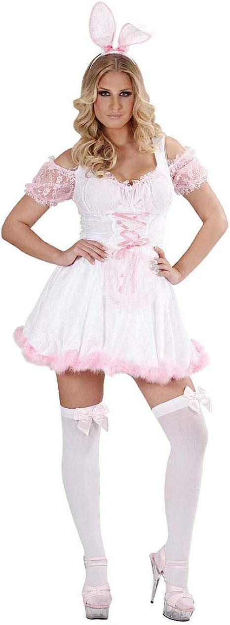 Ladies Bunny Girl Costume For Rabbit Animals Easter Fancy Dress Outfit
