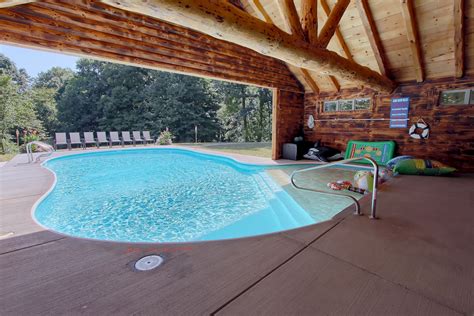 Hocking Hills Ohio Cabin With Indoor Pool London Cabin Photos Collections