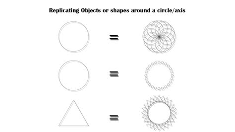 Replicating Objects Around A Circleaxis Adobe Illustrator Tutorial