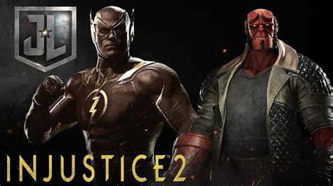 Injustice 2 Hellboy And The Flash Justice League Multiverse Youtube