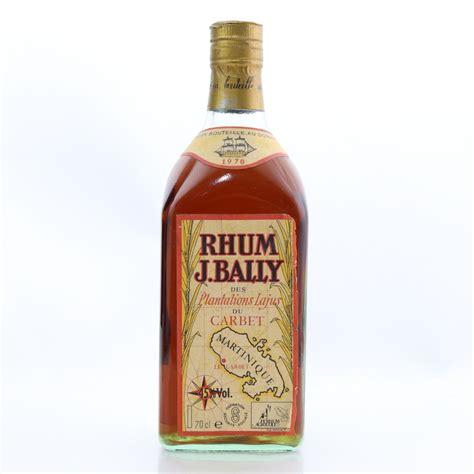 J Bally 1970 Rhum Martinique Rum Auctioneer