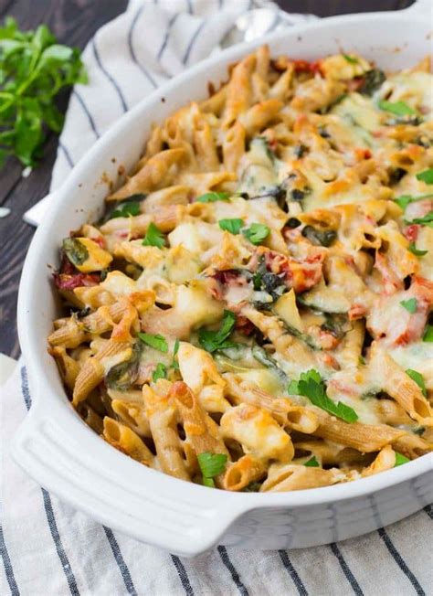Chicken Tuscan Pasta Bake Freezer Friendly Rachel Cooks®
