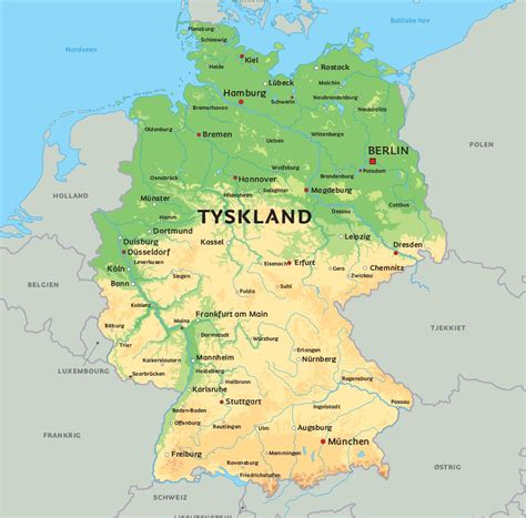 Tyskland Maps