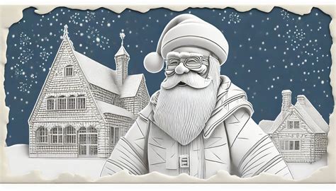 Christmas Day Santa Claus Illustration Free Stock Photo Public