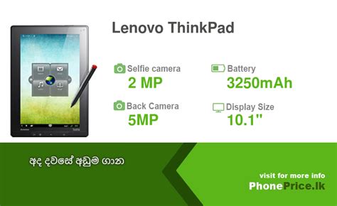 Lenovo ThinkPad Price in Sri Lanka December, 2023