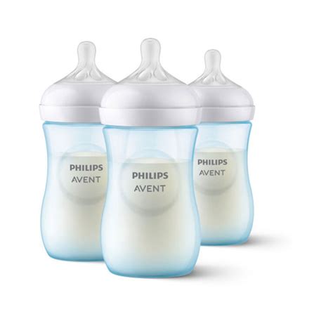 Philips Avent Natural Baby Bottle With Natural Response Nipple Blue