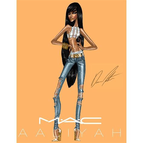 Daren The Designer J High Fashion Art Fashion Illustration Aaliyah