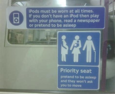 Funny Signs On London Transport The Poke