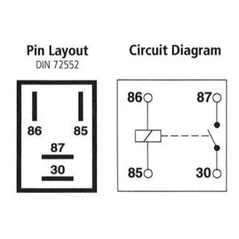 43 12v 30a Relay 4 Pin Wiring Diagram Wiring Diagram Source Online
