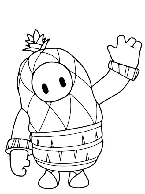 Fall Guys Coloring Pages Artofit